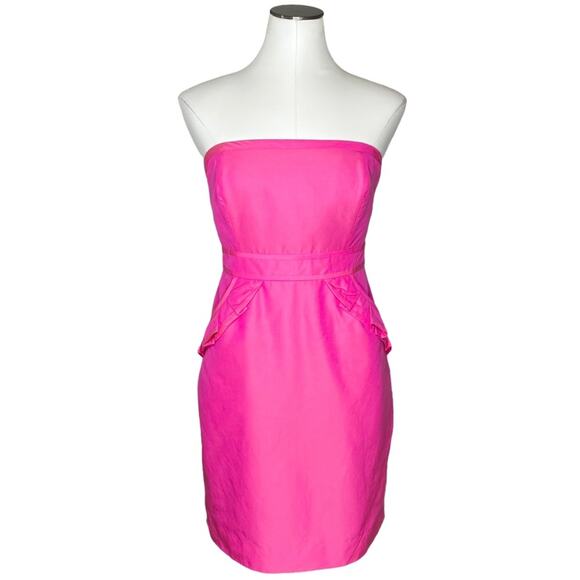 J. Crew Pink Flamenca Dress size 8 - Picture 3 of 11